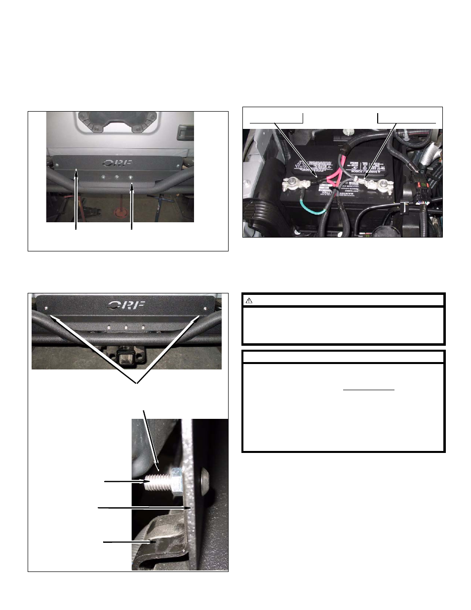 OR-Fab 83205 ROCK SLIDER REAR BUMPER JEEP JK - 2/4 DOOR User Manual | Page 5 / 6