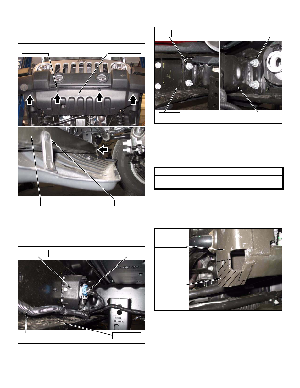 Prepare to install bumper, Install bumper | OR-Fab 83236 JK WRANGLER HD FULL WIDTH TOP WINCH MOUNT FRONT BUMPER User Manual | Page 2 / 4