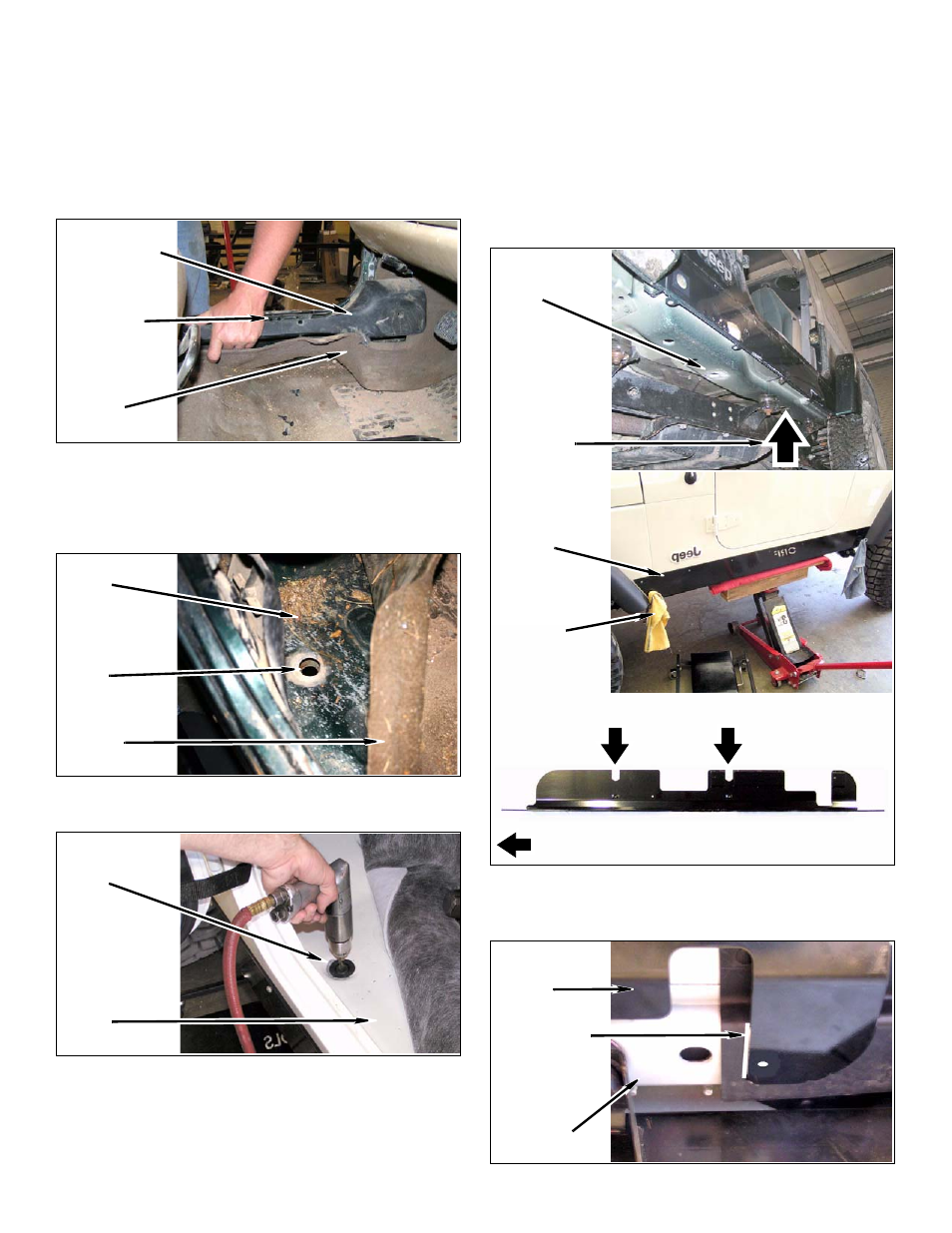 Install kit | OR-Fab 84204 ROCKER PANEL (PAIR) TJL (UNLIMITED) User Manual | Page 3 / 9