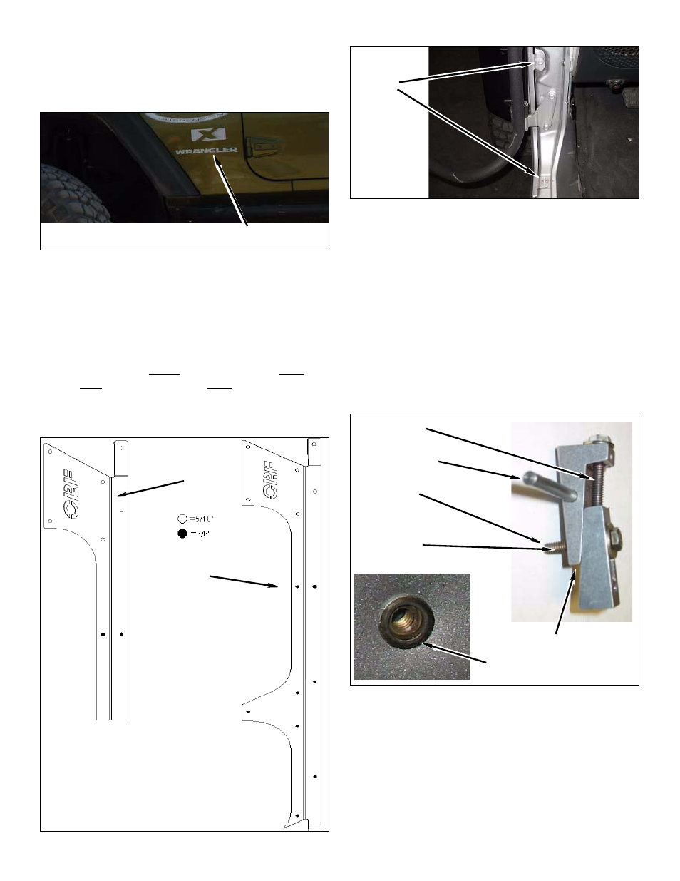 Prepare to install kit, Install kit | OR-Fab 84320 ROCKER SIDE ARMOR WRANGLER JK 4-DOOR User Manual | Page 2 / 3