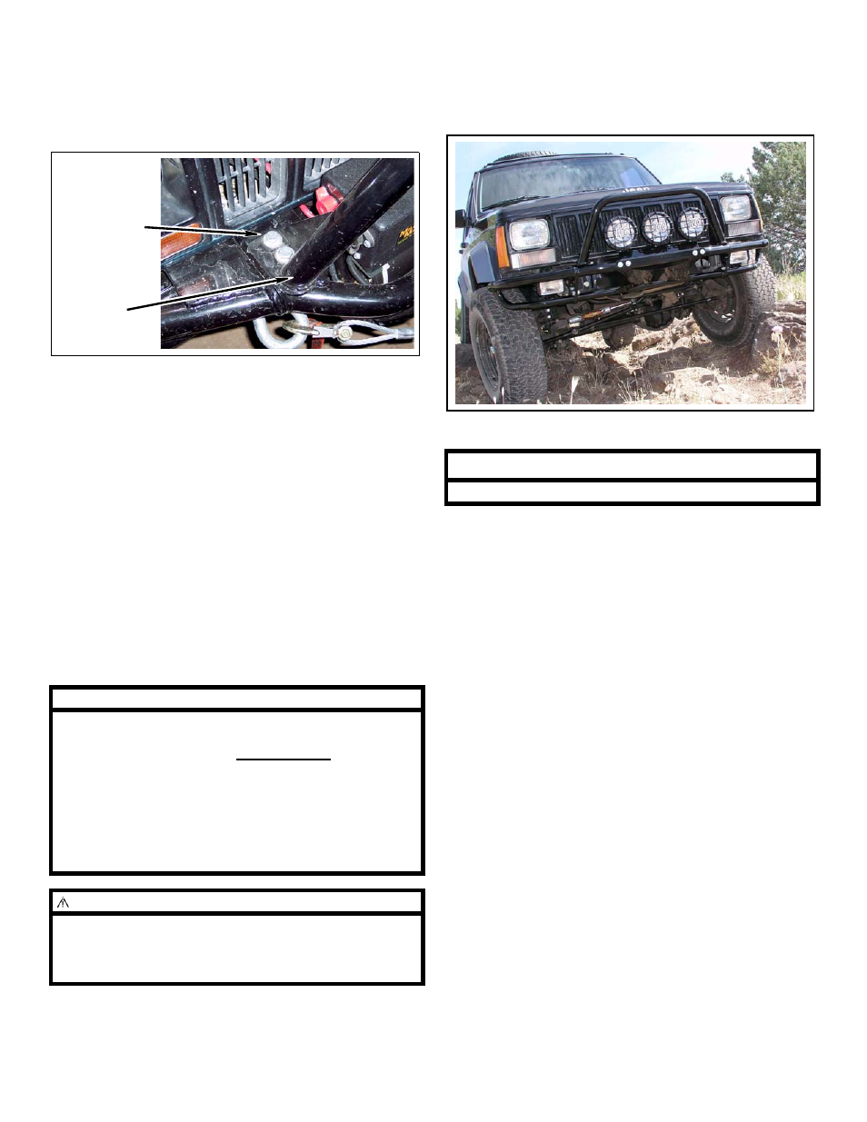 Install grill guard, After completing installation, Accessories | Kit parts list | OR-Fab 87016 BUMPER GRILL GUARD HOOP User Manual | Page 2 / 2