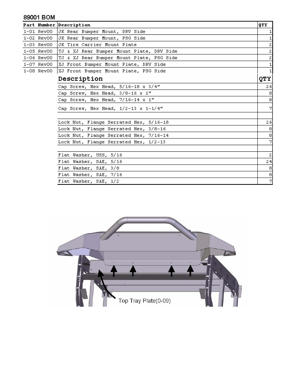 Jk front bumper installation | OR-Fab 89000 ORF PRODUCT DISPLAY RACK User Manual | Page 10 / 18