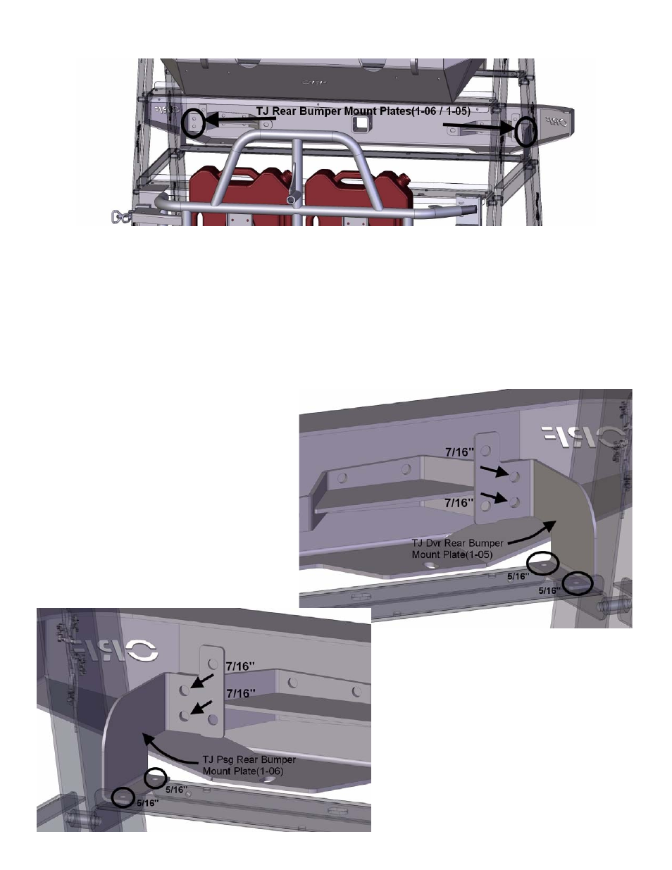 Tj rear bumper installation | OR-Fab 89000 ORF PRODUCT DISPLAY RACK User Manual | Page 14 / 18