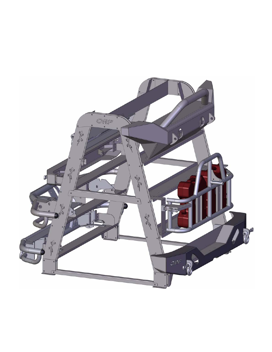 Jeep wangler jk display side assembled | OR-Fab 89000 ORF PRODUCT DISPLAY RACK User Manual | Page 17 / 18
