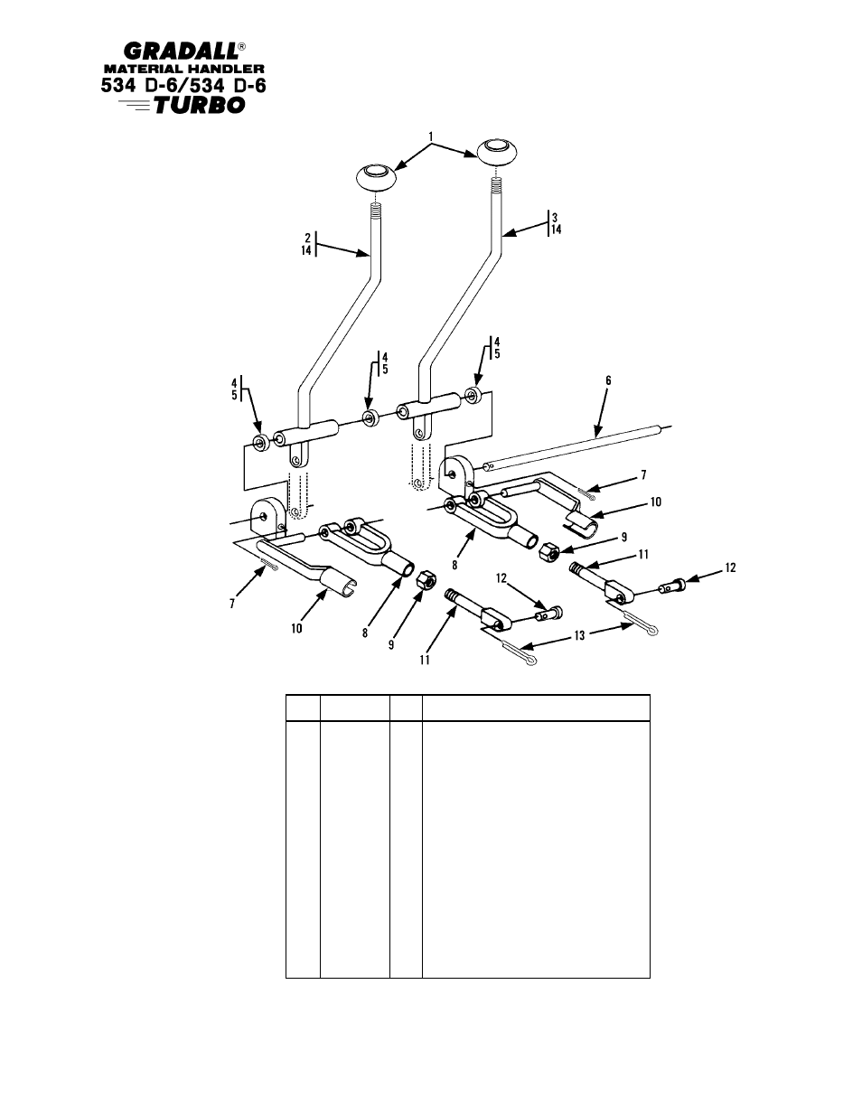 Section 7 controls, Controls tilt & sway | Gradall 534D-6T Parts Manual User Manual | Page 103 / 258