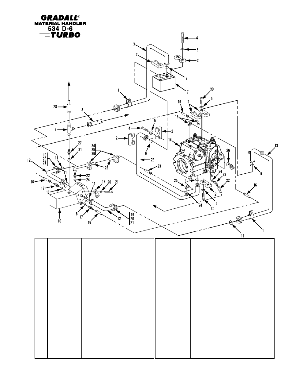 Gradall 534D-6T Parts Manual User Manual | Page 125 / 258