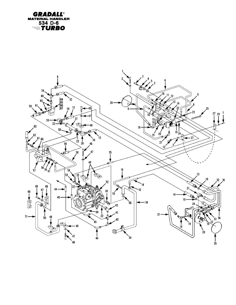 Gradall 534D-6T Parts Manual User Manual | Page 130 / 258