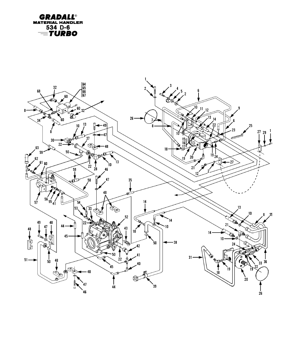 Gradall 534D-6T Parts Manual User Manual | Page 132 / 258