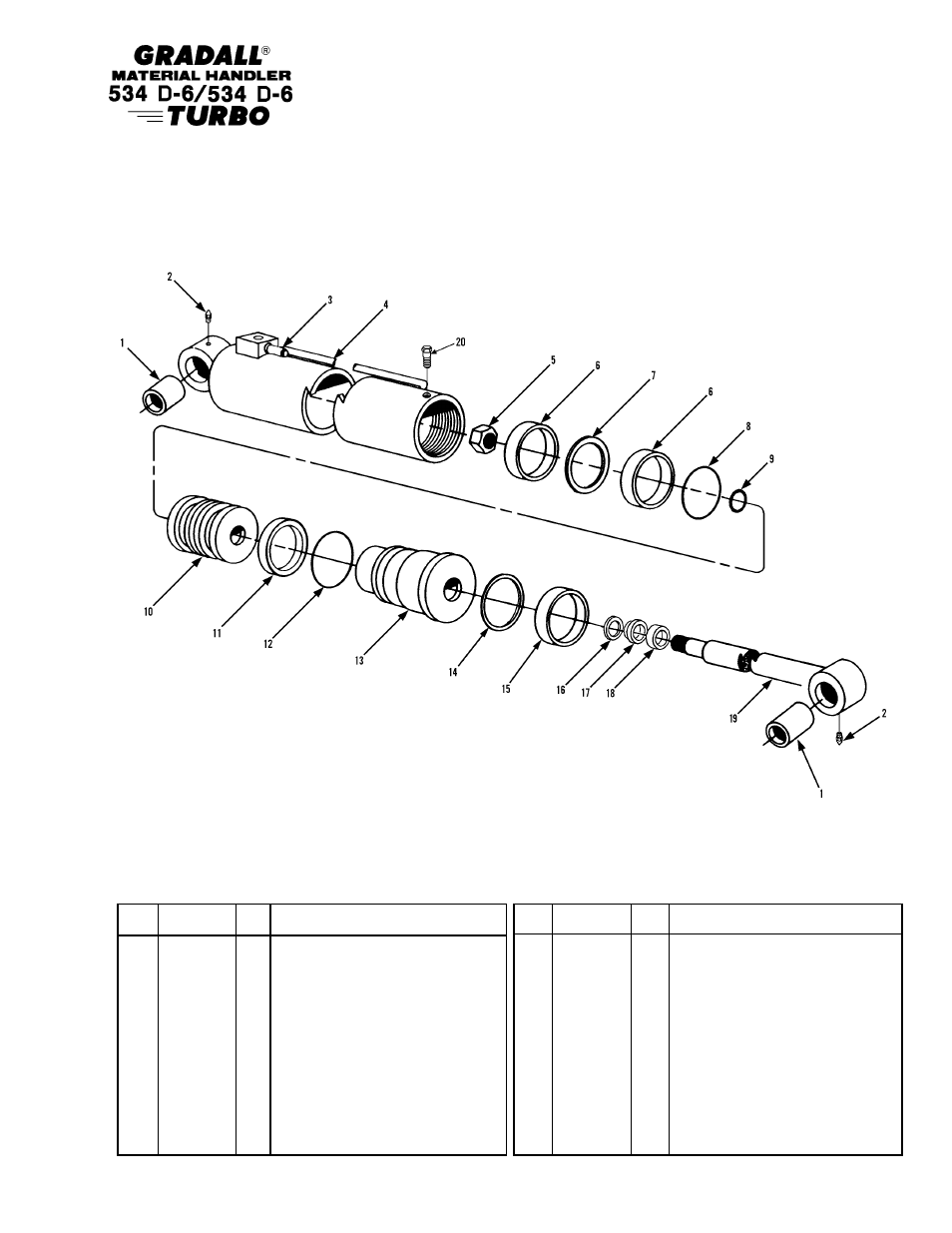 Gradall 534D-6T Parts Manual User Manual | Page 146 / 258