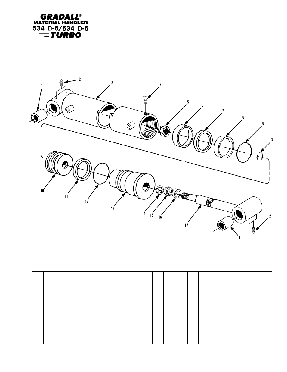 Gradall 534D-6T Parts Manual User Manual | Page 147 / 258