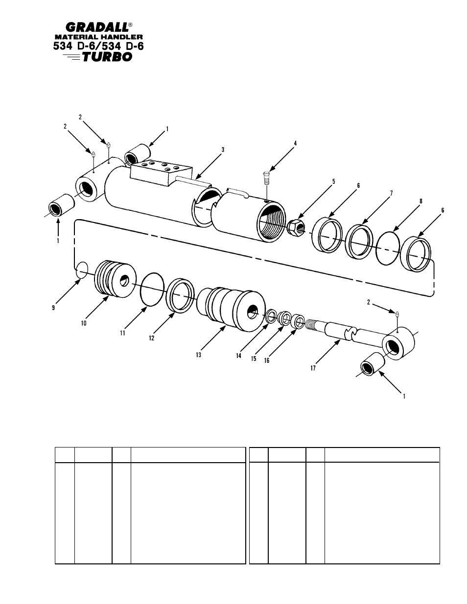 Gradall 534D-6T Parts Manual User Manual | Page 148 / 258