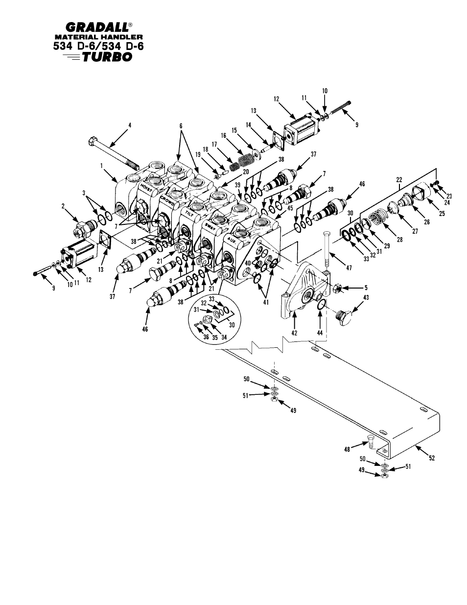 Gradall 534D-6T Parts Manual User Manual | Page 150 / 258