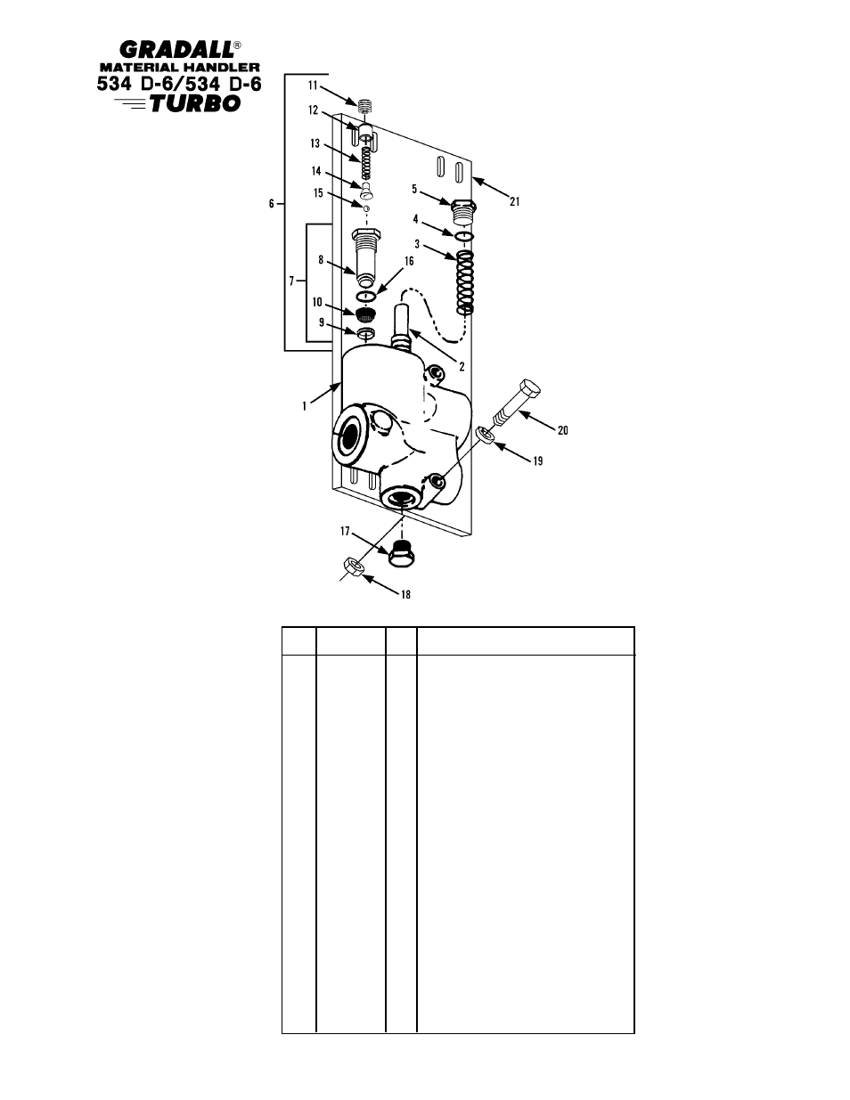 Gradall 534D-6T Parts Manual User Manual | Page 155 / 258