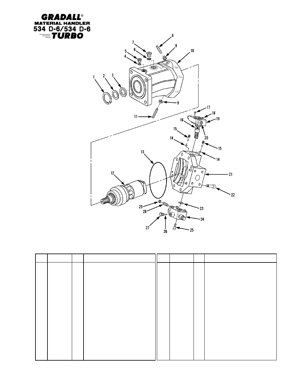 Gradall 534D-6T Parts Manual User Manual | Page 164 / 258