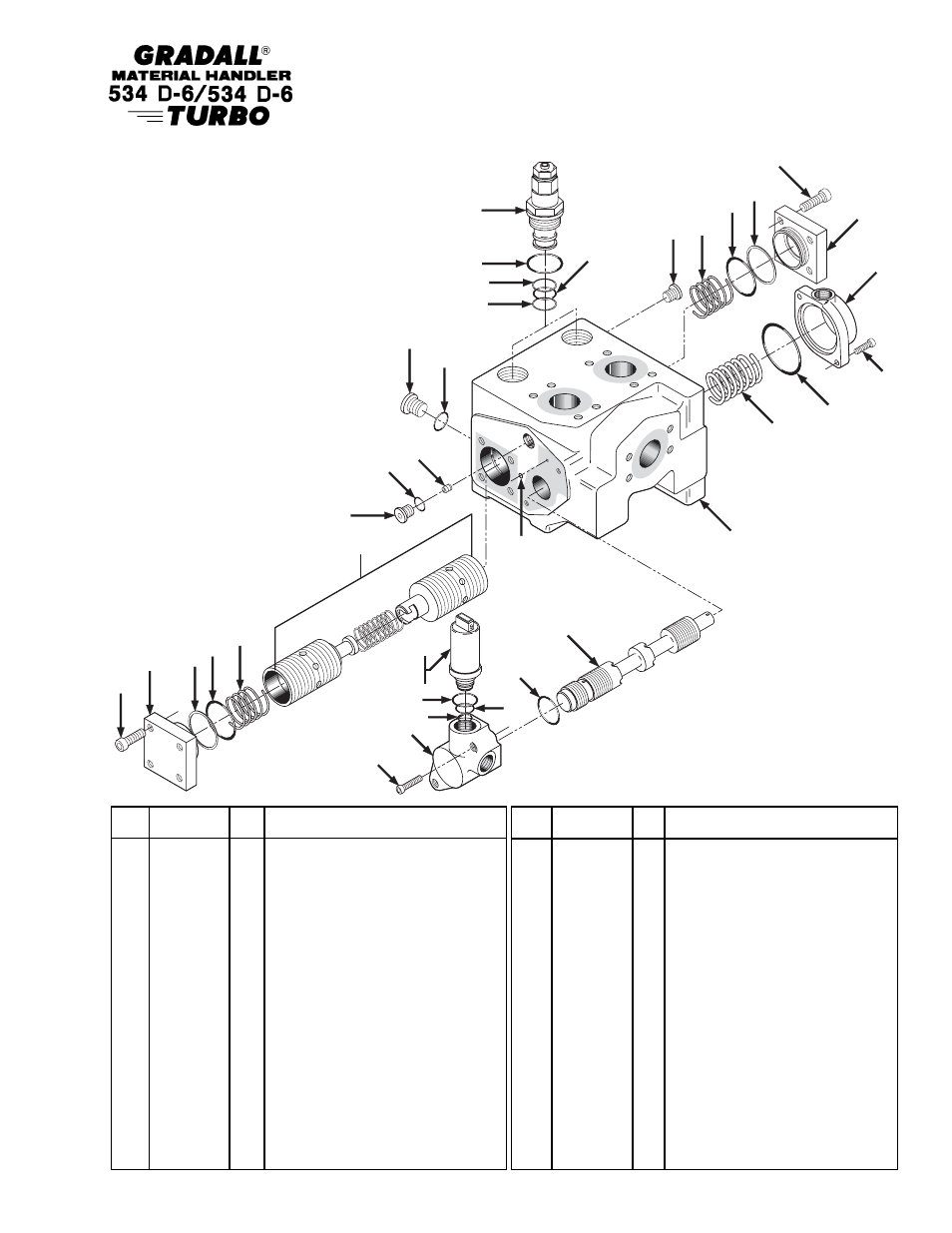 Gradall 534D-6T Parts Manual User Manual | Page 167 / 258