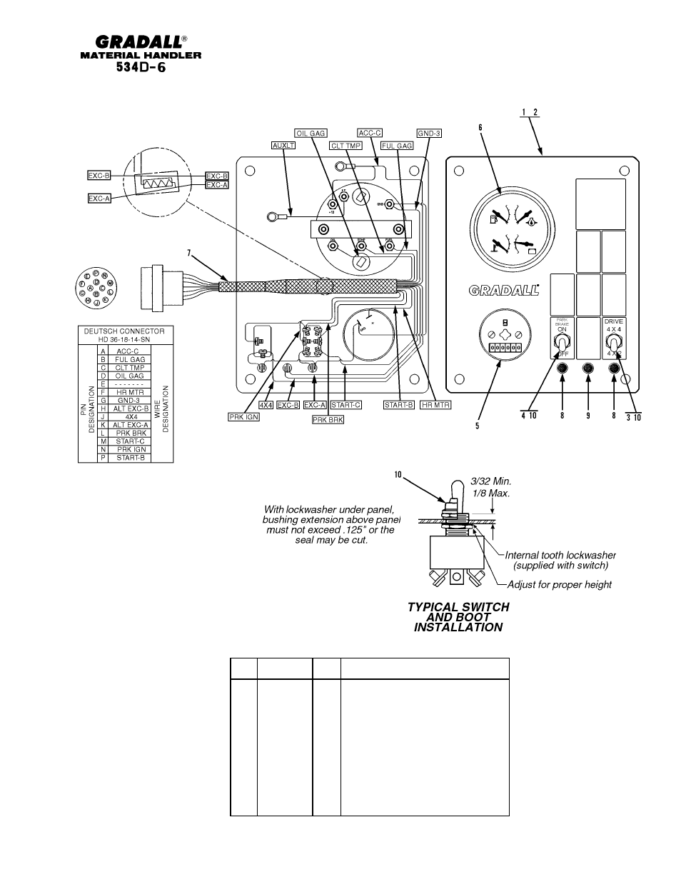 Gradall 534D-6T Parts Manual User Manual | Page 173 / 258