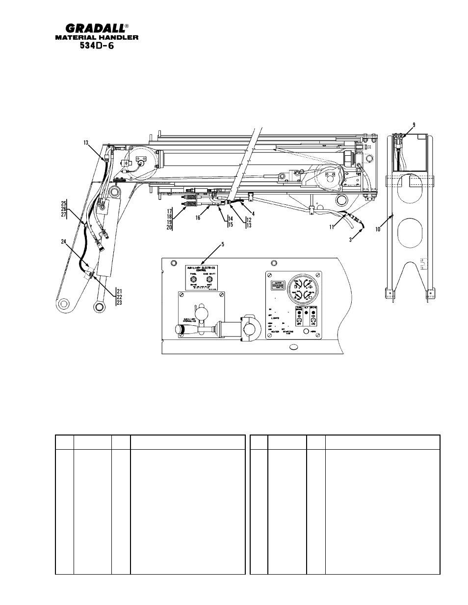 Gradall 534D-6T Parts Manual User Manual | Page 208 / 258