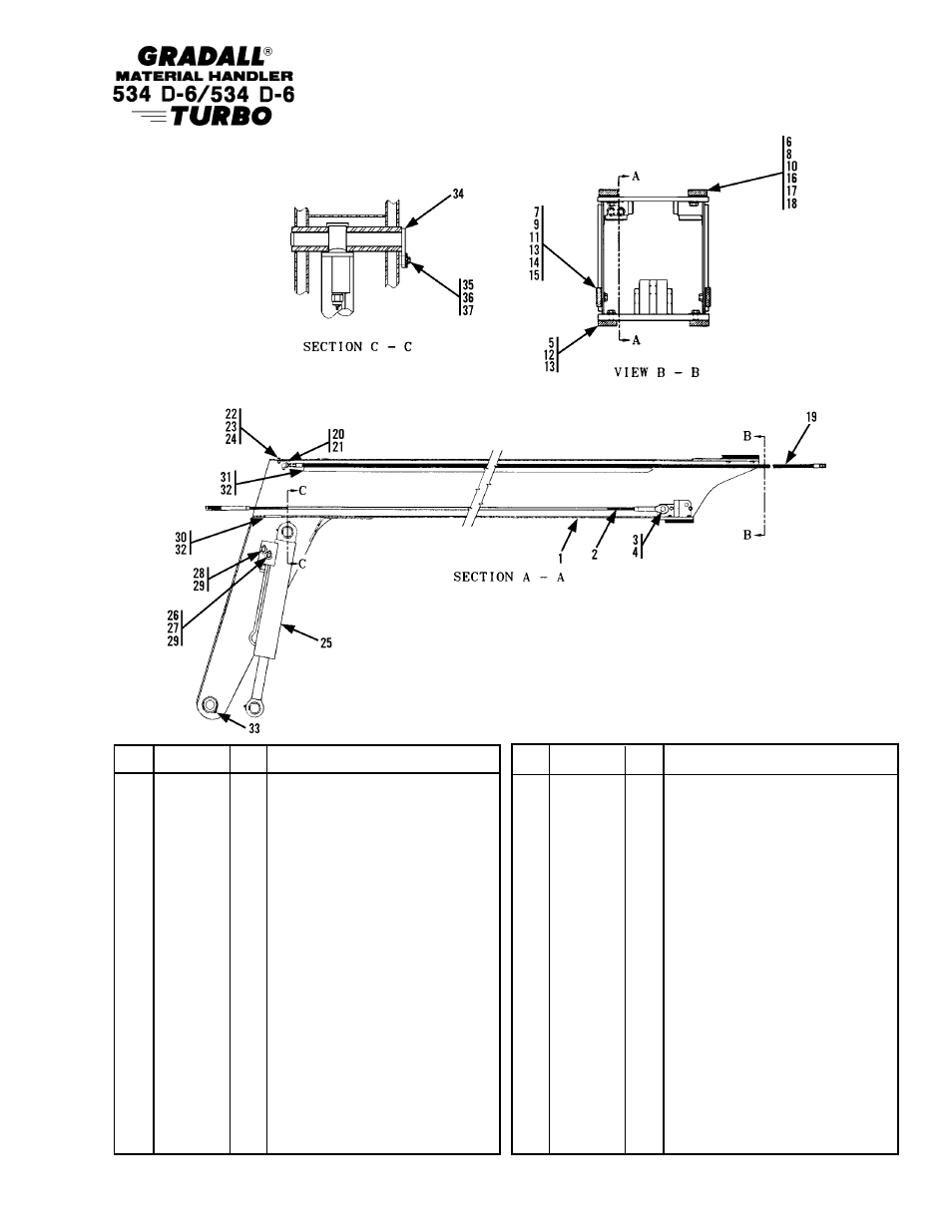 Gradall 534D-6T Parts Manual User Manual | Page 211 / 258