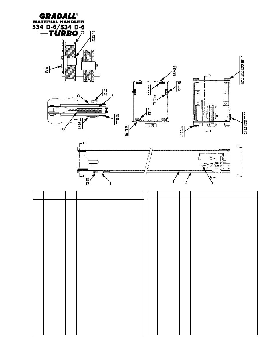 Gradall 534D-6T Parts Manual User Manual | Page 212 / 258