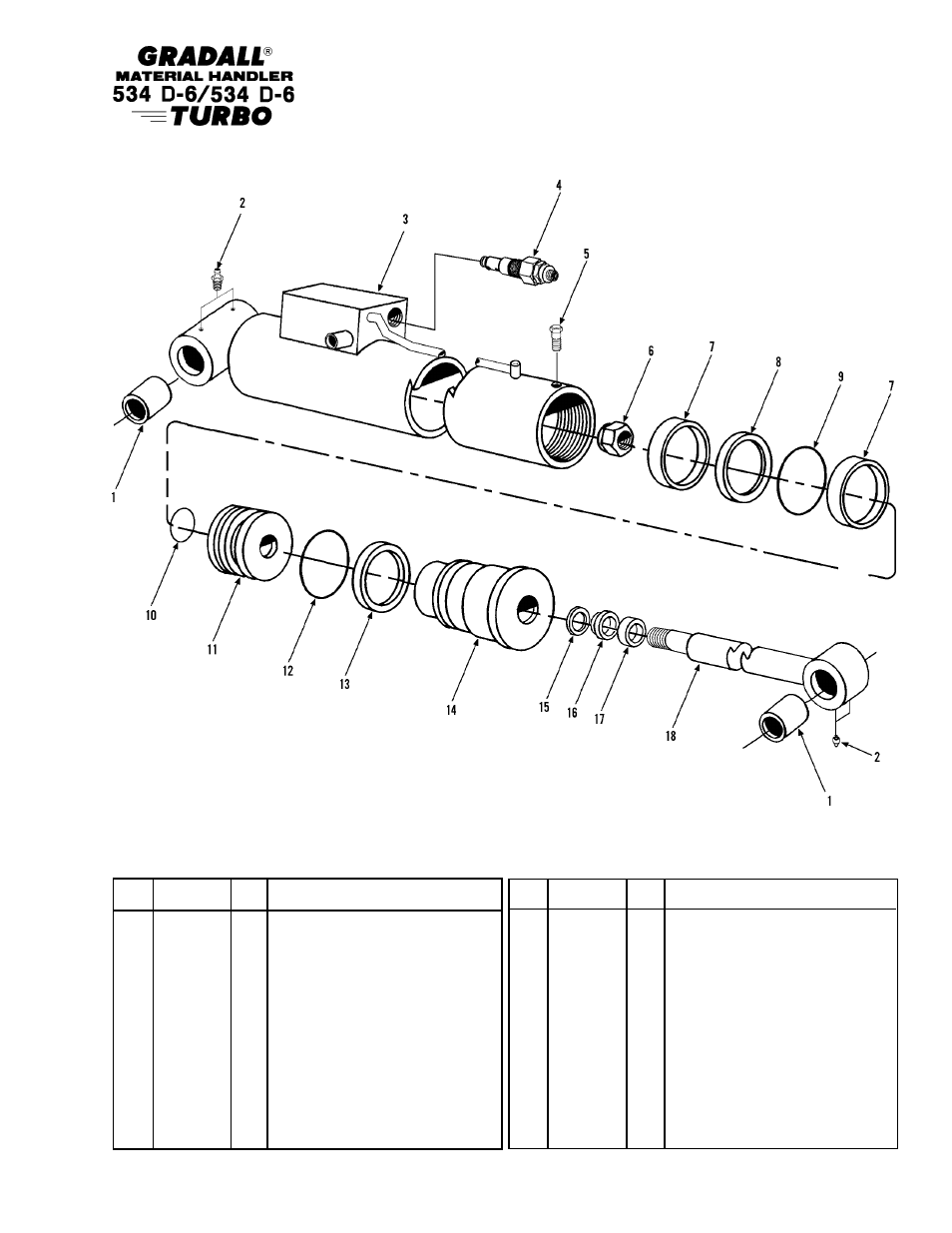 Gradall 534D-6T Parts Manual User Manual | Page 215 / 258