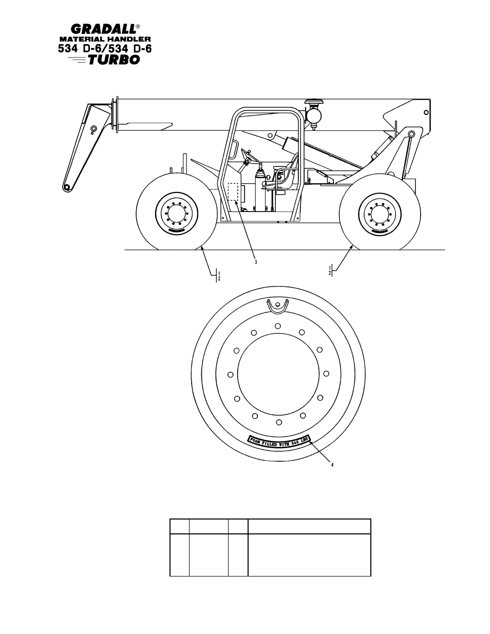 Gradall 534D-6T Parts Manual User Manual | Page 224 / 258