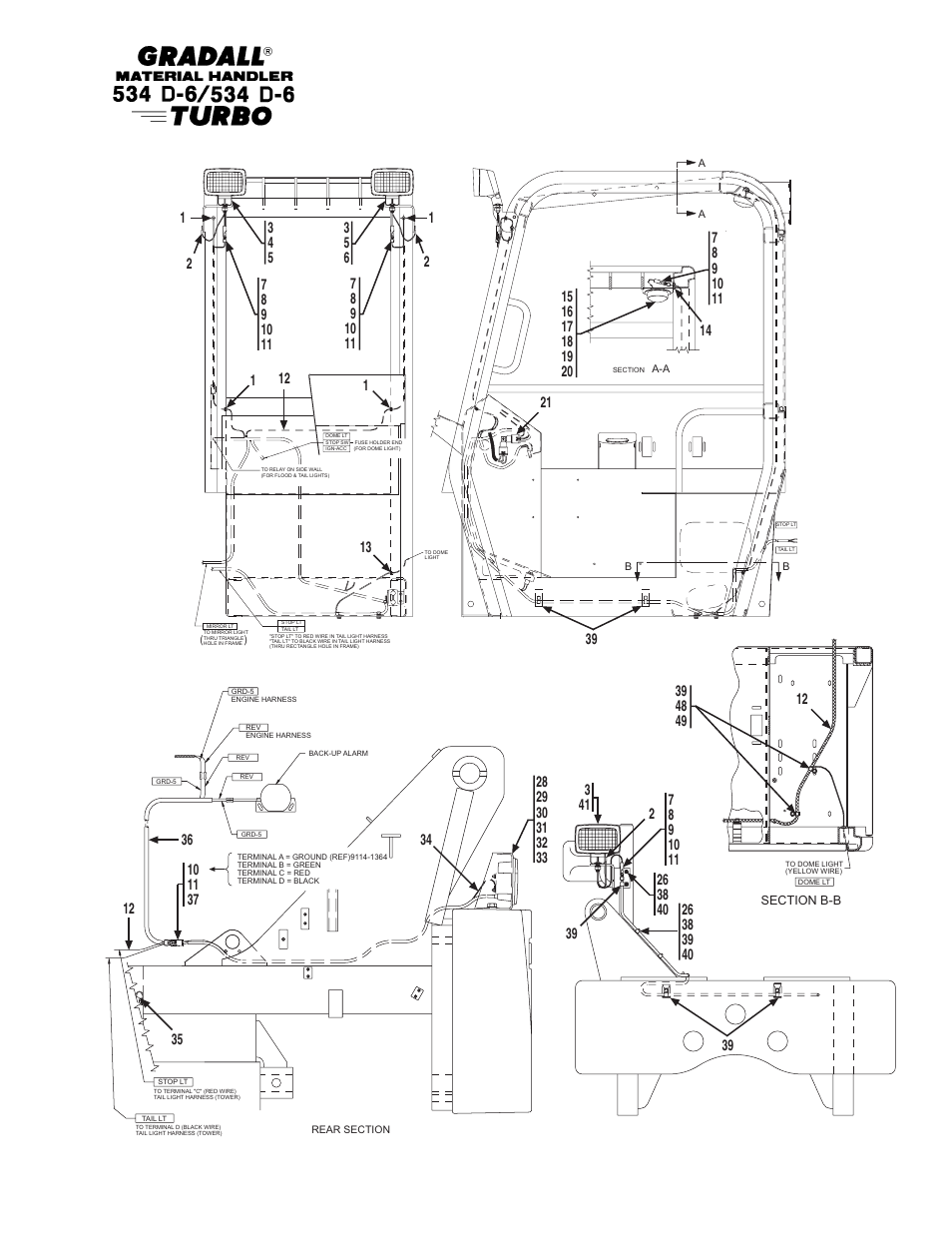 Gradall 534D-6T Parts Manual User Manual | Page 225 / 258