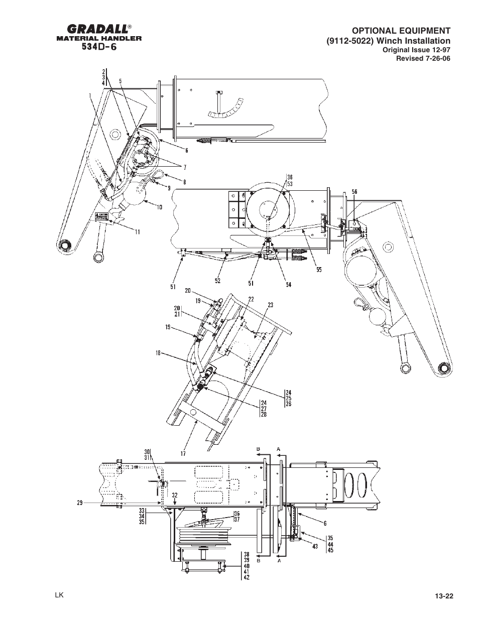 Gradall 534D-6T Parts Manual User Manual | Page 227 / 258