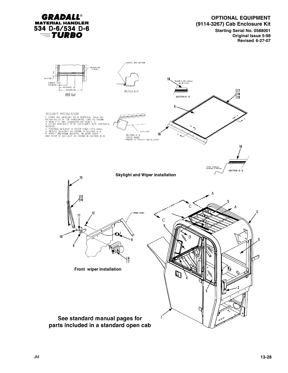 Gradall 534D-6T Parts Manual User Manual | Page 235 / 258