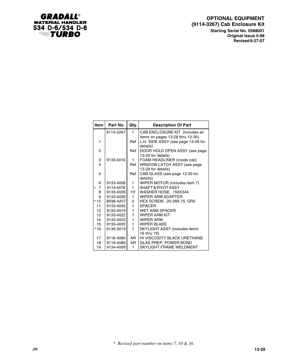 Gradall 534D-6T Parts Manual User Manual | Page 236 / 258