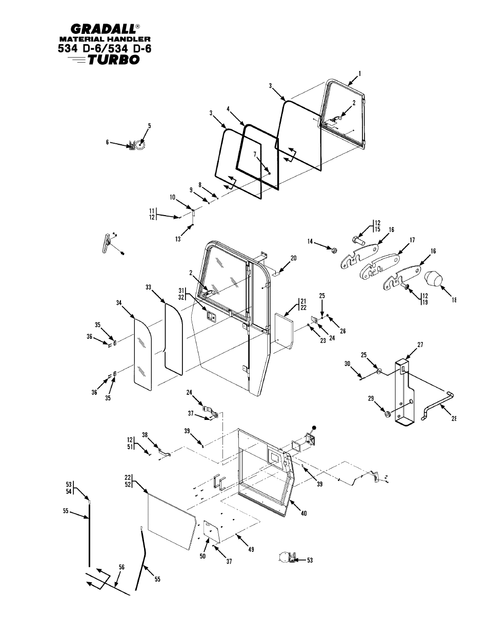 Gradall 534D-6T Parts Manual User Manual | Page 237 / 258