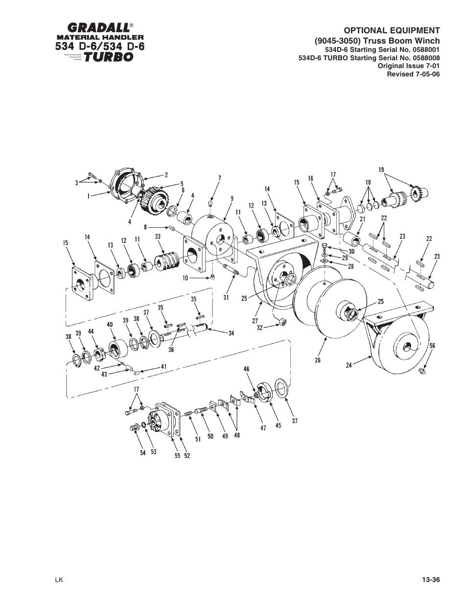 Gradall 534D-6T Parts Manual User Manual | Page 248 / 258