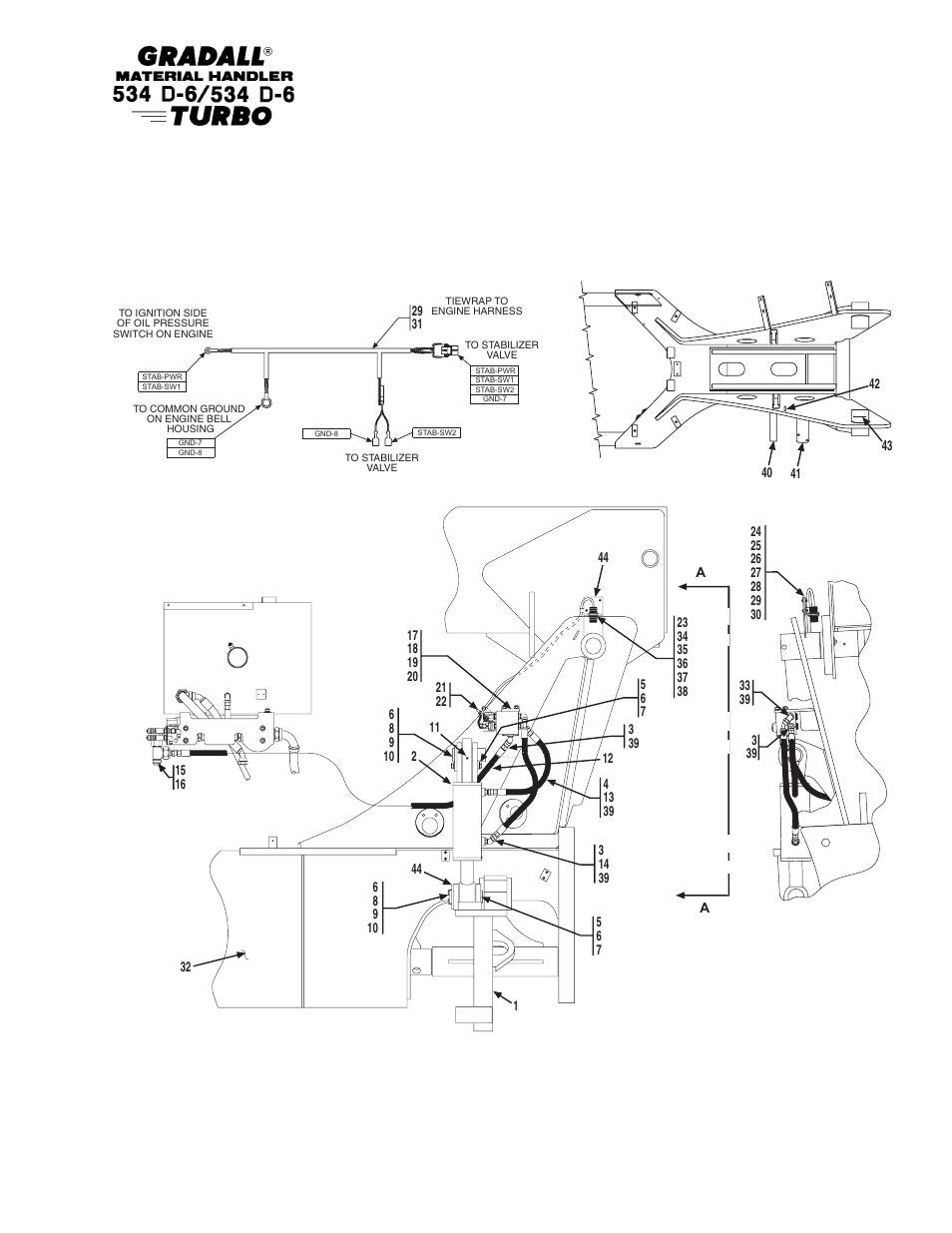 Gradall 534D-6T Parts Manual User Manual | Page 253 / 258