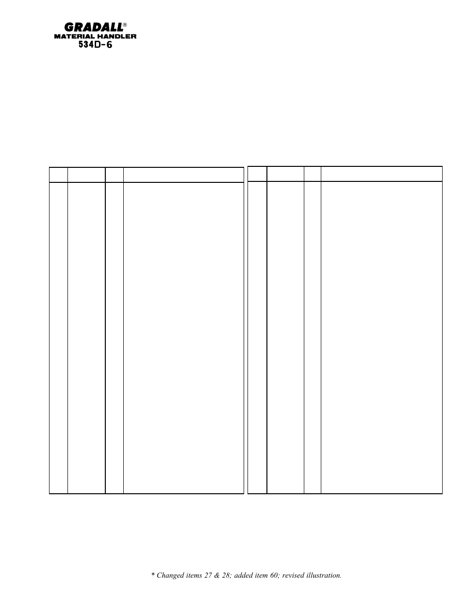 Chassis & attaching parts frame shrouding & trim | Gradall 534D-6T Parts Manual User Manual | Page 26 / 258