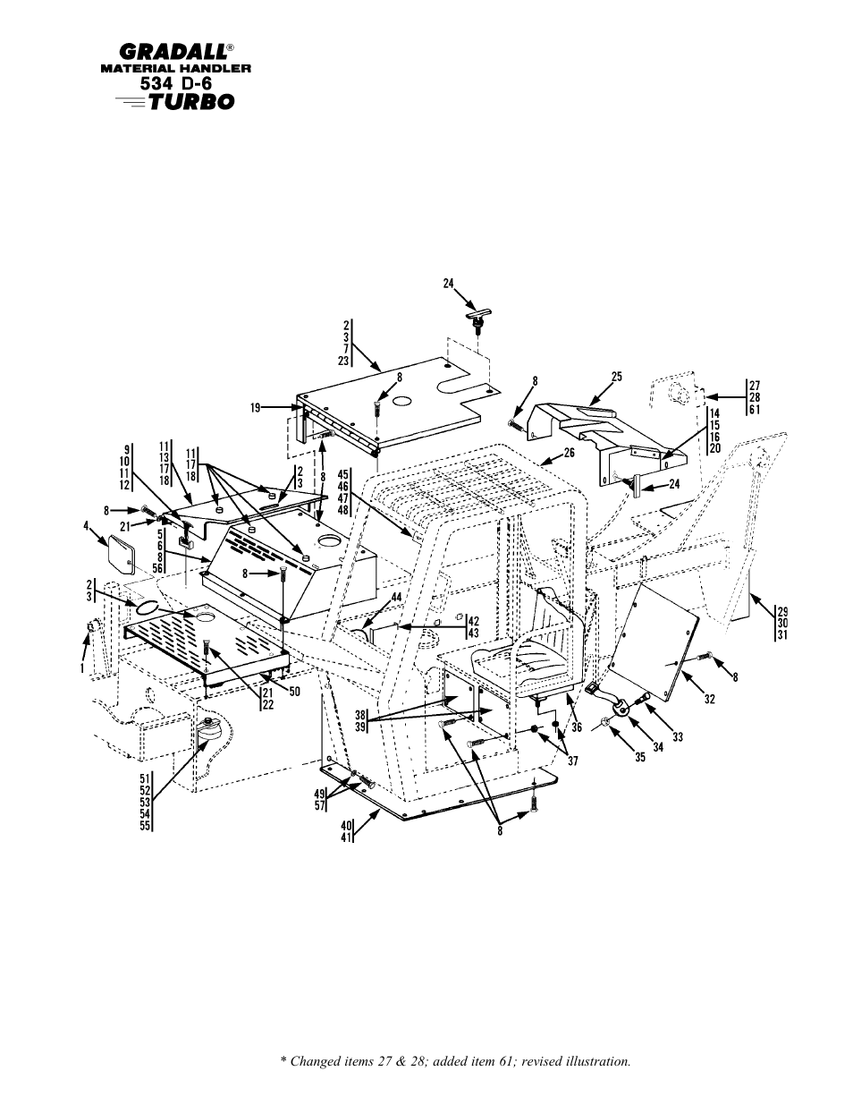 Gradall 534D-6T Parts Manual User Manual | Page 27 / 258