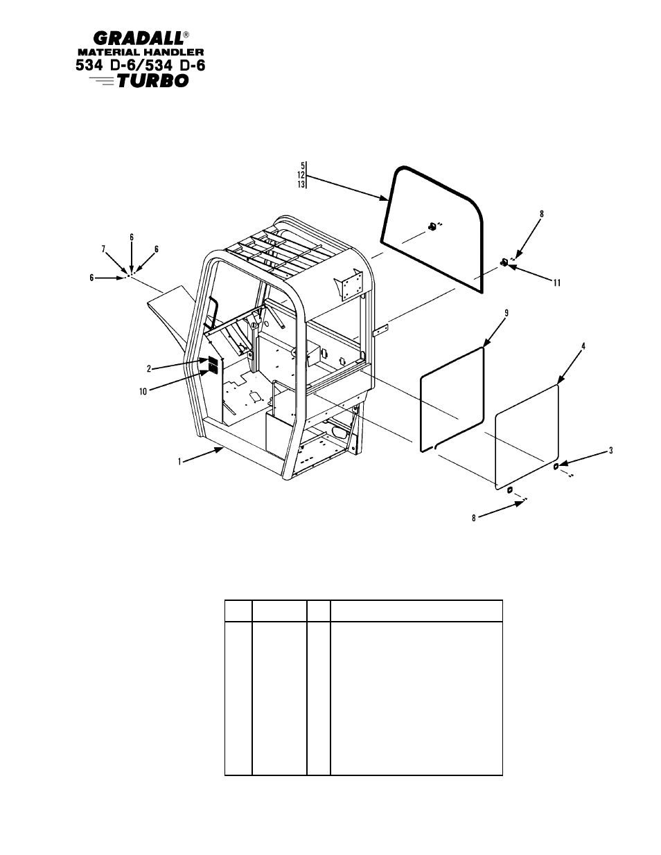 Gradall 534D-6T Parts Manual User Manual | Page 33 / 258