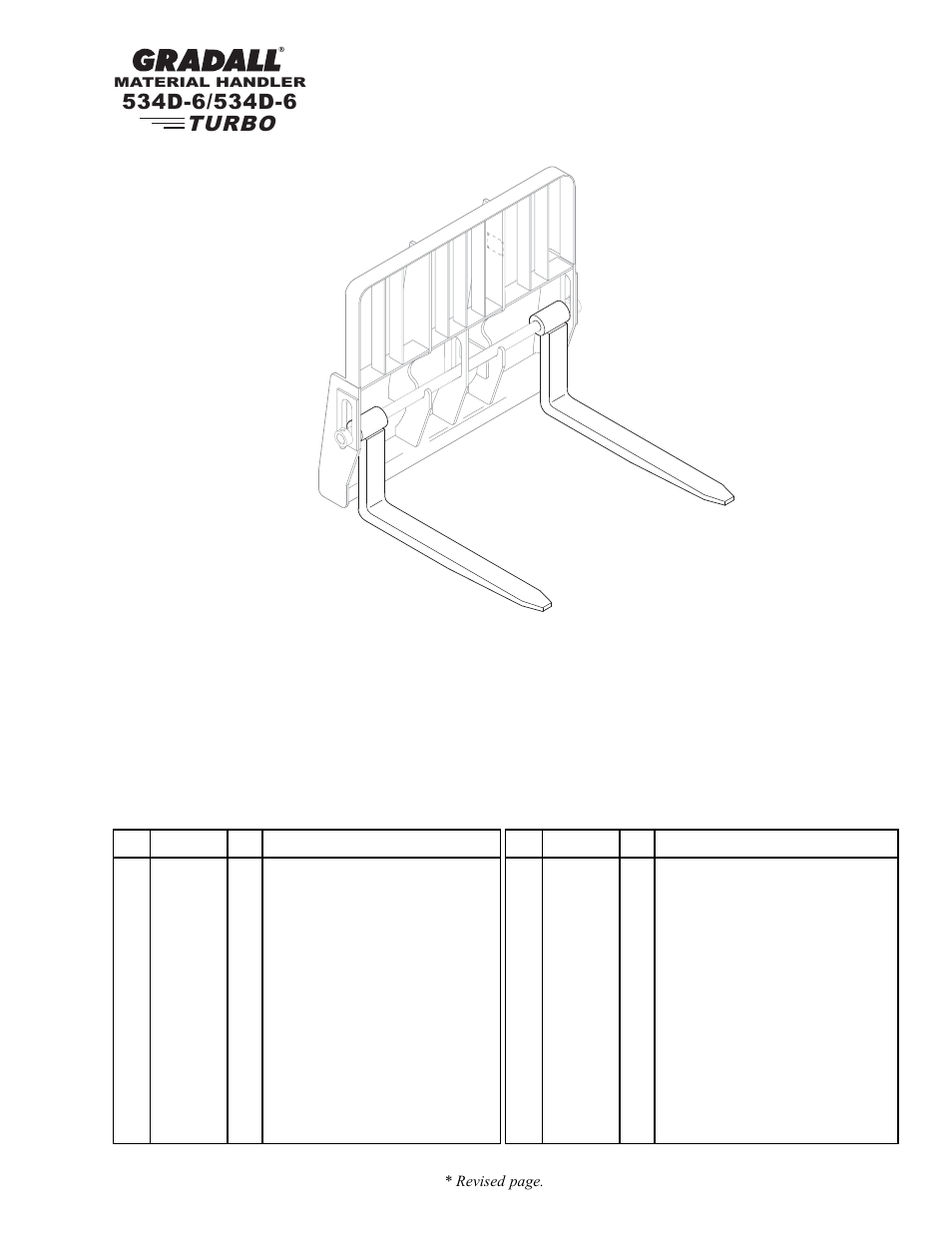 Turbo | Gradall 534D-6T Parts Manual User Manual | Page 47 / 258