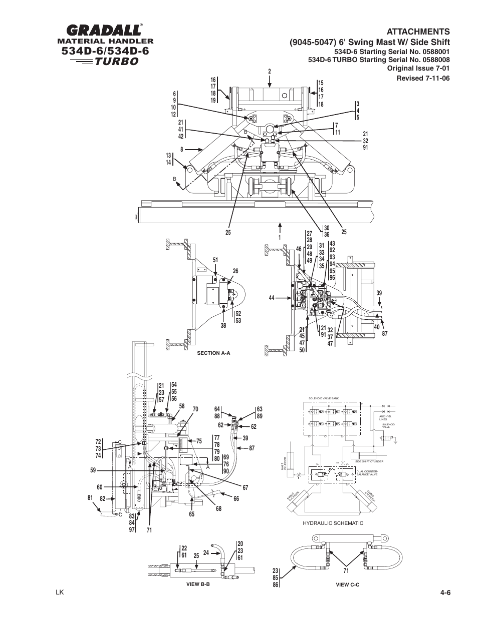 Turbo | Gradall 534D-6T Parts Manual User Manual | Page 48 / 258