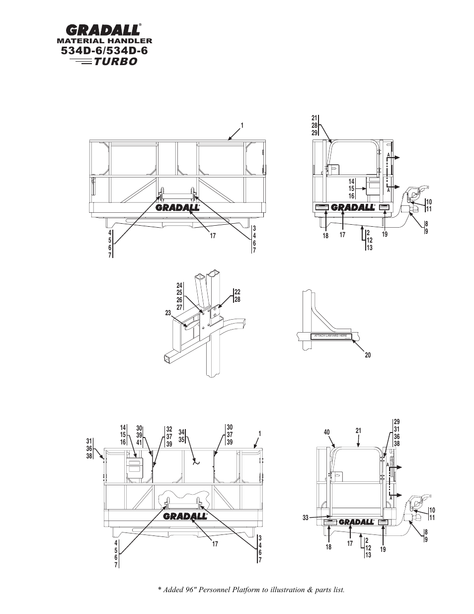 Turbo | Gradall 534D-6T Parts Manual User Manual | Page 50 / 258