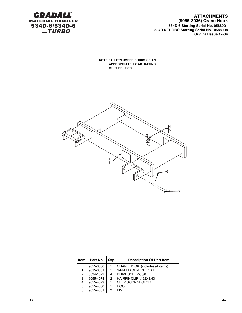 Turbo | Gradall 534D-6T Parts Manual User Manual | Page 53 / 258