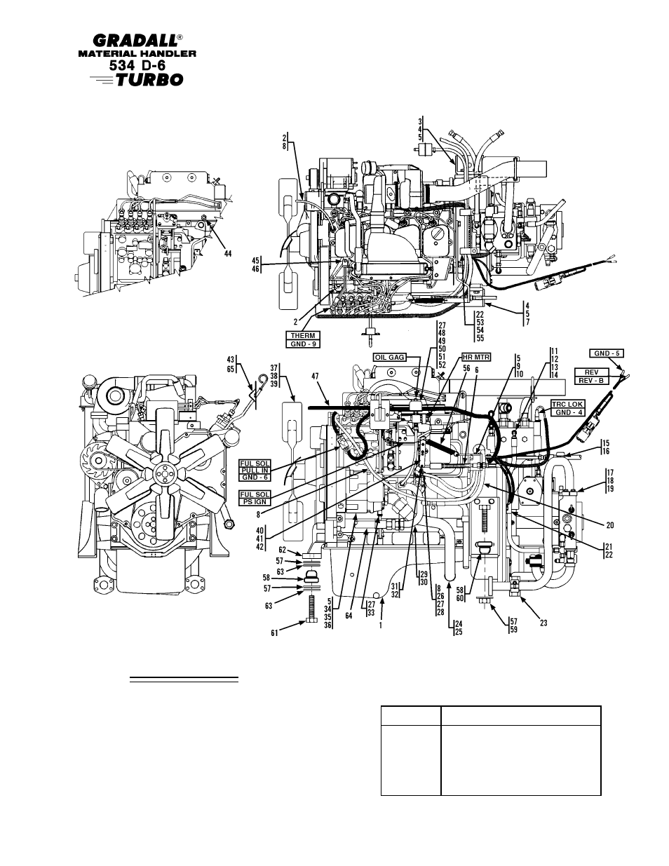 Gradall 534D-6T Parts Manual User Manual | Page 61 / 258