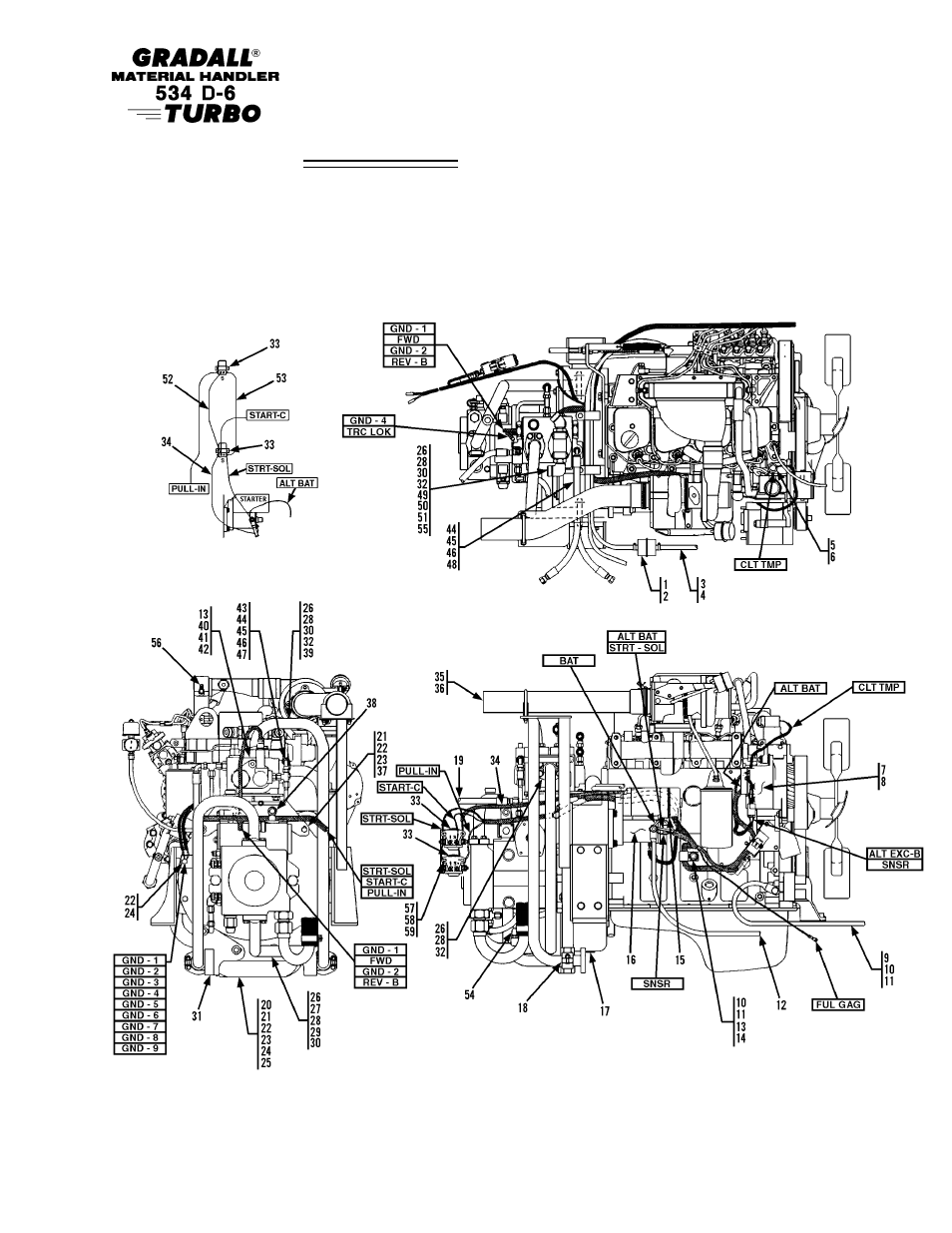 Gradall 534D-6T Parts Manual User Manual | Page 71 / 258