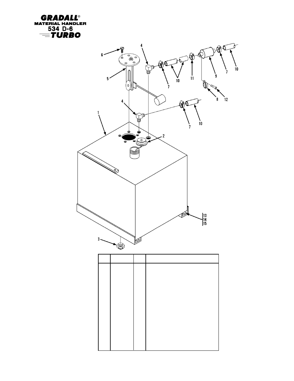 Gradall 534D-6T Parts Manual User Manual | Page 81 / 258