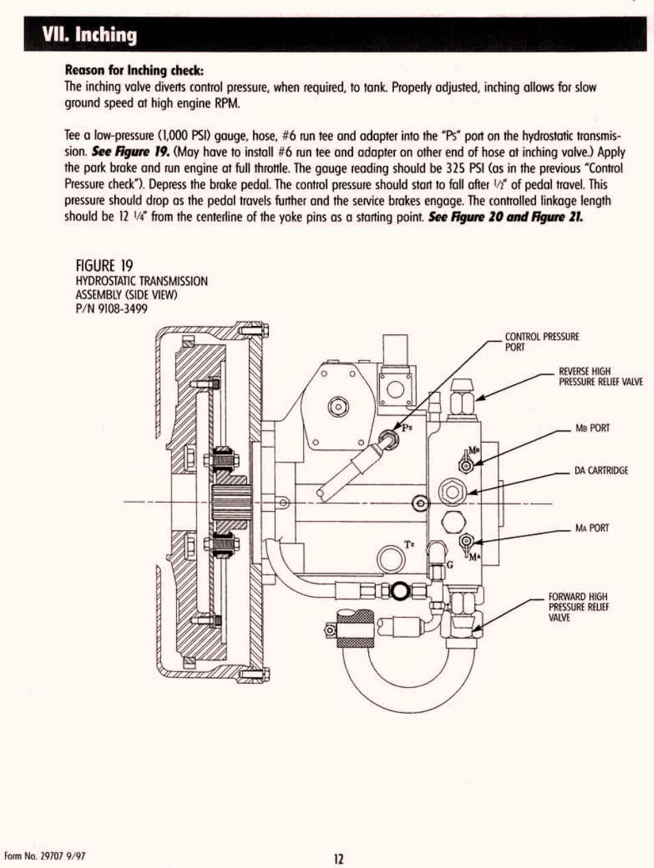 Section vii inching | Gradall 534D-6T Service Manual User Manual | Page 168 / 288