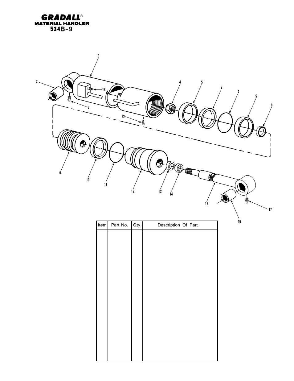 Section 10 hydraulic components | Gradall 534B-9 Parts Manual User Manual | Page 114 / 192