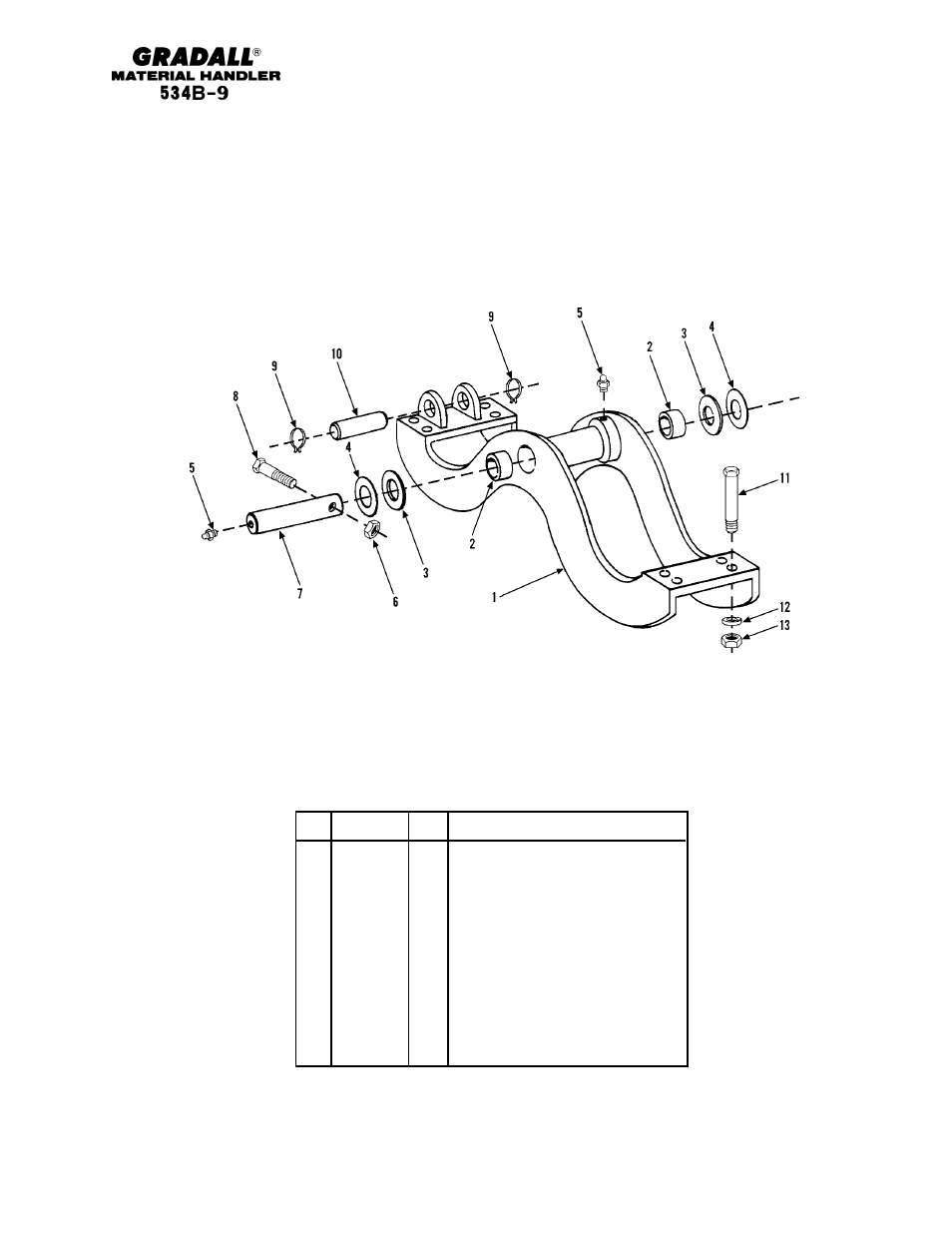 Gradall 534B-9 Parts Manual User Manual | Page 31 / 192