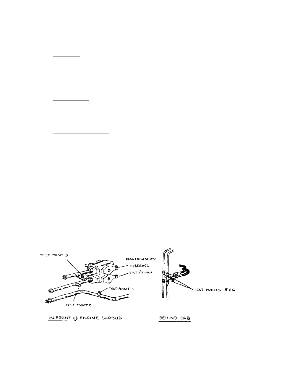 Hydraulic pressure checks | Gradall LOED 534A Service Manual User Manual | Page 29 / 91