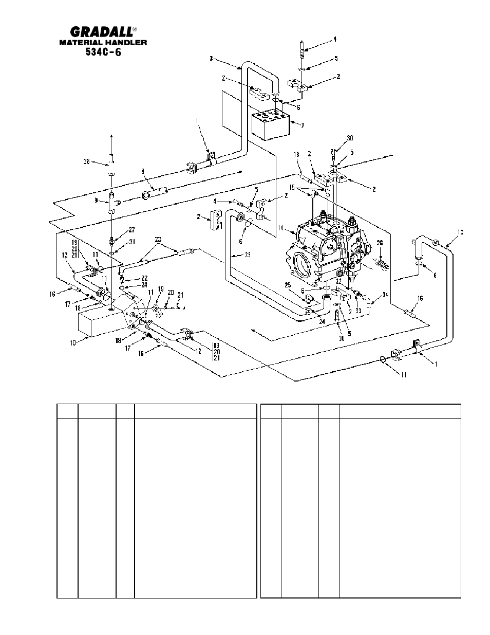 Gradall 534C-6 Parts Manual User Manual | Page 175 / 380