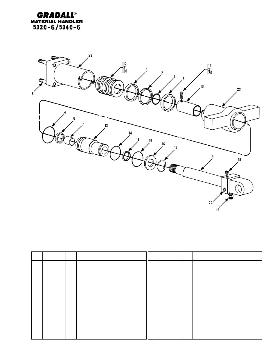 Gradall 534C-6 Parts Manual User Manual | Page 205 / 380