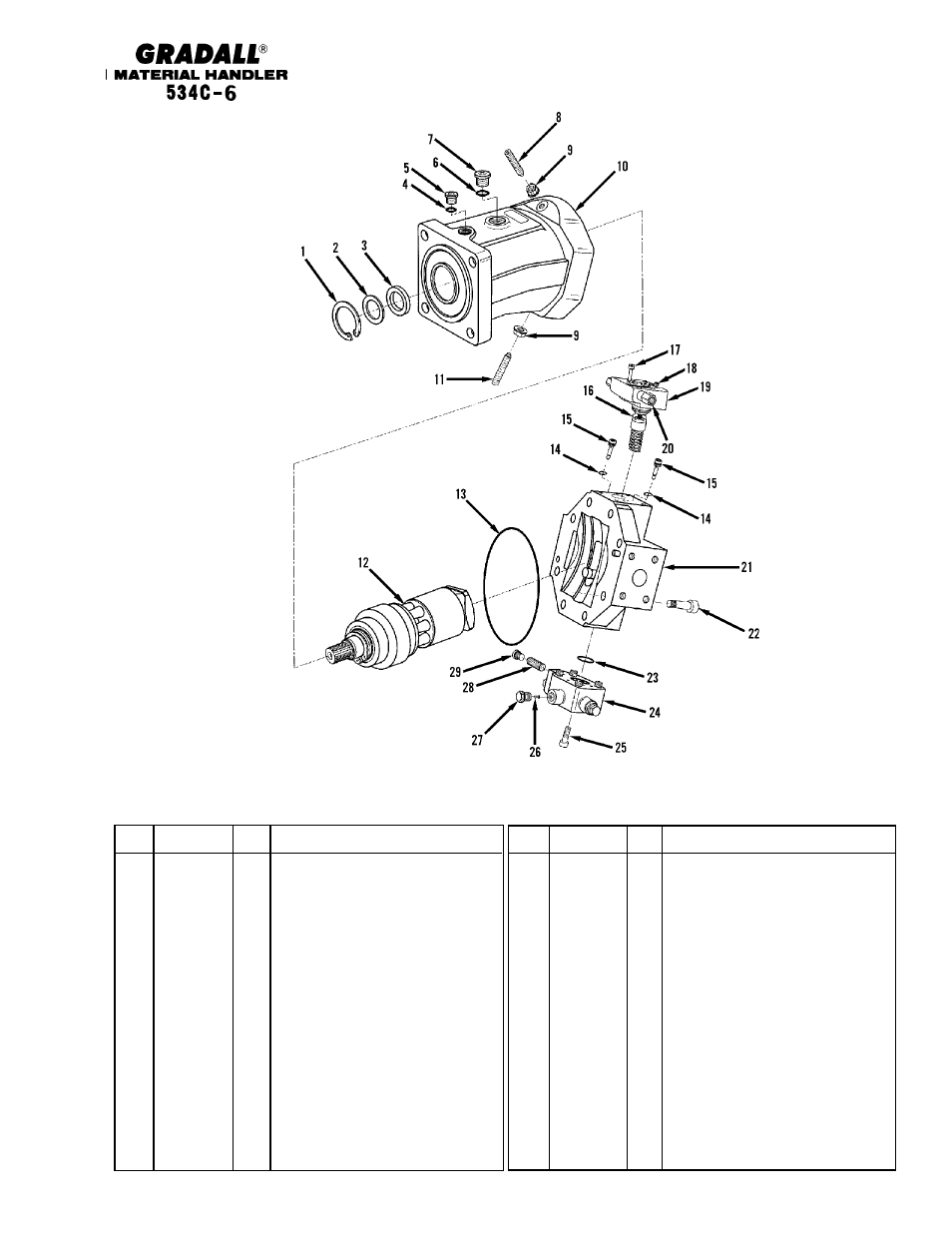 Gradall 534C-6 Parts Manual User Manual | Page 243 / 380