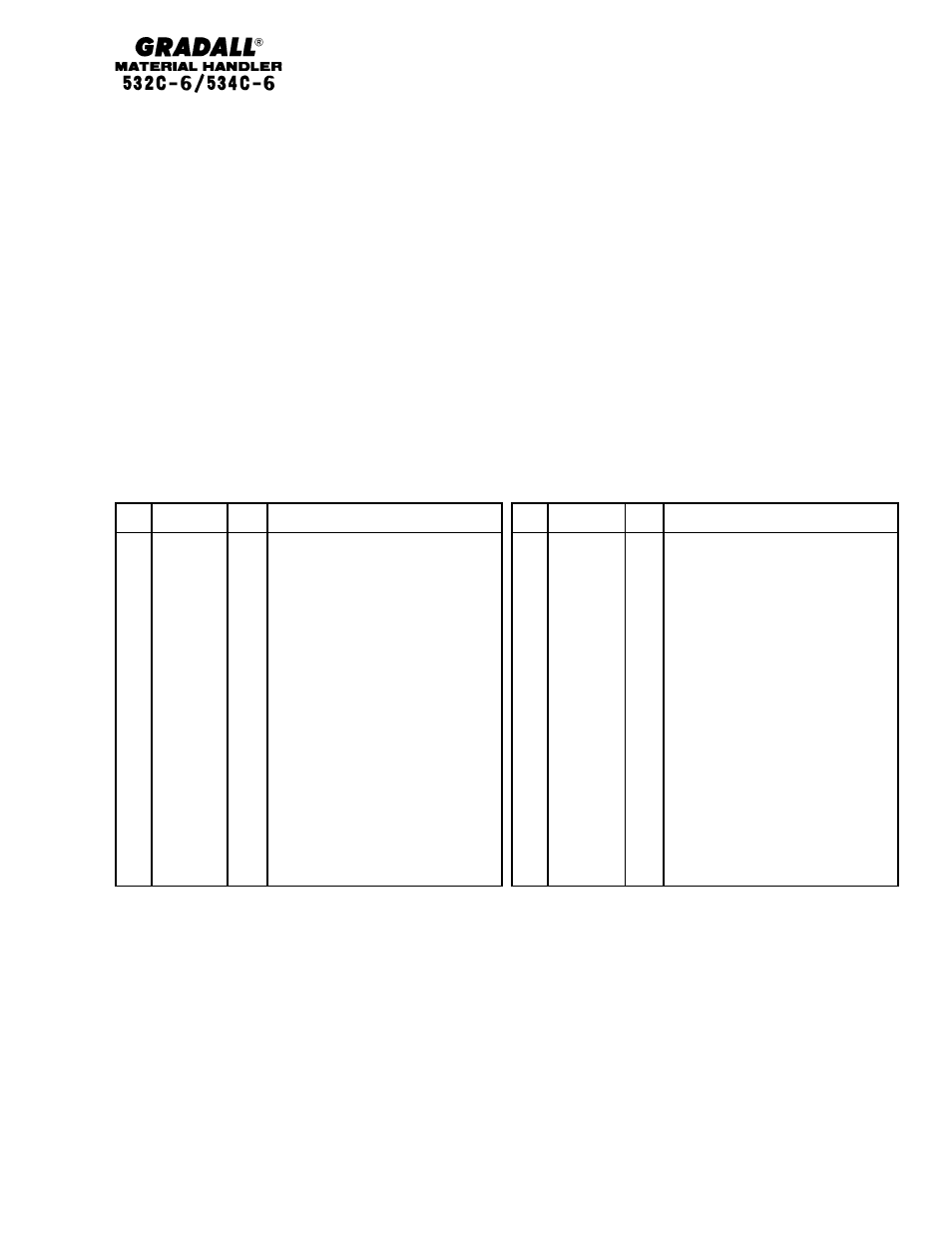 Gradall 534C-6 Parts Manual User Manual | Page 307 / 380